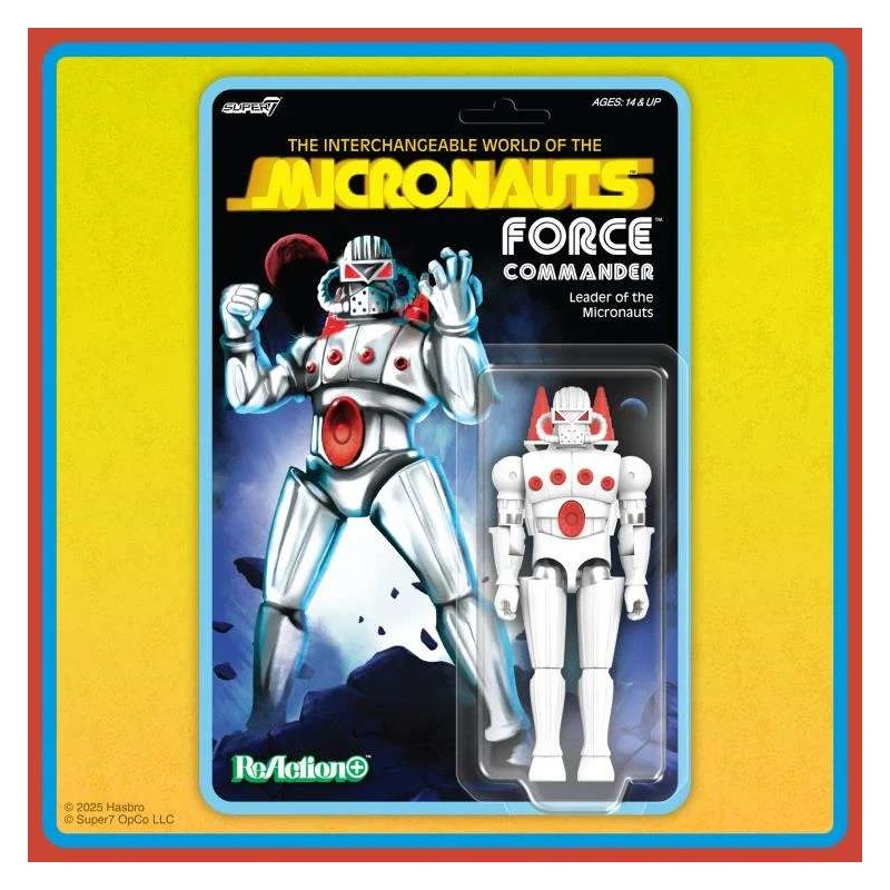 Reaction Figure - Super 7 - Micronauts Force Commander - Micronauti